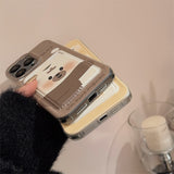 Cifeeo-gifts Cute Cartoon Card Holder Phone Case