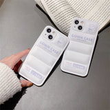 Cifeeo-gifts Trendy Puffer Jacket Airbag Phone Case