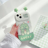 Cifeeo-gifts Kawaii Cartoon Dinosaur Phone case