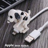 Cifeeo-gifts Moving Puppy Mobile Phone Data Cable