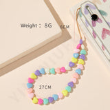 Cifeeo-gifts Rainbow Beaded Phone Charm