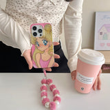 Cifeeo-gifts Cute Golden Glitter Girl Phone Case