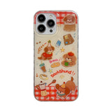 Cifeeo-gifts Cute Cartoon Afternoon Tea Dachshund Phone Case