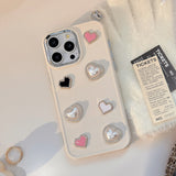 Cifeeo-gifts Sweet Love Pearls Phone Case