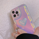 Cifeeo-gifts Laser Three-dimensional Love Phone Case
