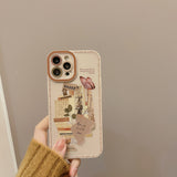 Cifeeo-gifts Retro Sticker Phone Case