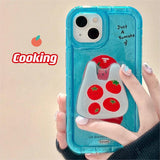 Cifeeo-gifts Tomato Shopping Bag Stand Phone Case