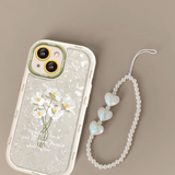 Cifeeo-gifts Beautiful White Bouquet Phone Case