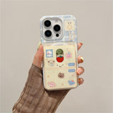 Cifeeo-gifts Fridge Vegetable Magnetic Card Holder Phone Case