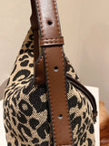 CIFEEO - Leopard Graphic Baguette Bag  - Women Shoulder Bags