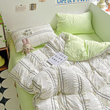 Cifeeo-Raspberry Red Bedding Comforter sets Duvet Cover bedsheets set pillowcases Bedding Linens Set Queen/King Bed edredones de cama
