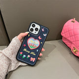 Cifeeo-gifts Denim Butterfly Tulip Phone Case