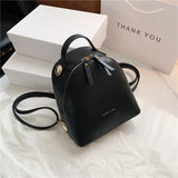 Cifeeo-back to school gifts Small Schoolbag Women's Backpack 2020 Luxury Brand Designed Solid Female Rucksack Back Shoulder Bag Mochila Bags Wholesale