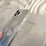 Cifeeo-gifts Purple Tulip Phone Case