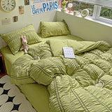 Cifeeo-Raspberry Red Bedding Comforter sets Duvet Cover bedsheets set pillowcases Bedding Linens Set Queen/King Bed edredones de cama