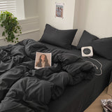 Cifeeo-Ins Bedding Comforter Cover sets Duvet Cover beds heets set with pillows case Bedding Linens Set for Queen/King Bed