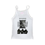 Cifeeo-vintage outfits Y2K Punk Rock Aesthetic Harajuku Retro Casual Tank Tops Gothic Emo Girls Sleeveless Crop Tops Sexy Chic Slim Fashion Streetwear