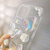 Cifeeo-gifts Butterfly Pearl Phone Case
