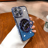Cifeeo-gifts Magnetic Makeup Mirror Holder Phone Case