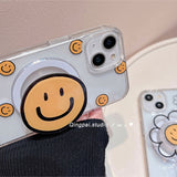 Cifeeo-gifts Cute Smiley Face Transparent Phone Case