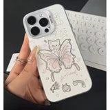 Cifeeo-gifts White Butterfly Kitten💕