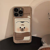 Cifeeo-gifts Cute Cartoon Card Holder Phone Case