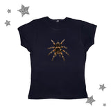 Cifeeo-Vintage Y2K Women Crop Tops Chic Spider Pattern Print Emo Girl Sweet vintage Harajuku Punk Hip Hop Streetwear Aesthetic  Casual Slim Top