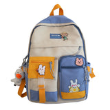 Cifeeo-back to school gifts Large Capacity Women Backpack 2021 New Mori College Couple School Backpacks Retro Simple 15.6inch School Bags for Teenage Girls