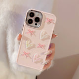 Cifeeo-gifts Pink Love Bow Phone Case