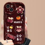 Cifeeo-gifts Kawaii Flower Girl Phone Case