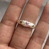 Cifeeo-Vintage Jewelry Y2K Style Y2K Crystal Rings Kpop Heart Adjustable Ring Irregular Geometry Punk Vintage Rings For Women Girls New Fashion Jewelry