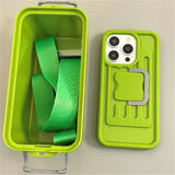 Cifeeo-gifts Macaron Color Storage Box Crossbody Phone Case