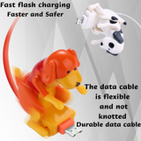 Cifeeo-gifts Moving Puppy Mobile Phone Data Cable