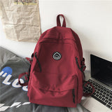 Cifeeo-back to school gifts Female Simple Couple Backpack Men Women School Backpacks for Teens Harajuku Girls 14inch Laptop School Bags Korean Bookbag 2020