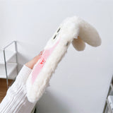 Cifeeo-gifts Plush Bow Long-Eared Rabbit Phone Case