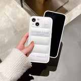 Cifeeo-gifts Trendy Puffer Jacket Airbag Phone Case