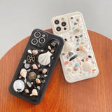Cifeeo-gifts Cream Glue Shells Phone Case