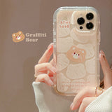Cifeeo-gifts Doodle Bear Phone Case