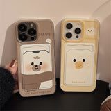 Cifeeo-gifts Cute Cartoon Card Holder Phone Case