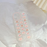 Cifeeo-gifts Peach Care Bear Phone Case