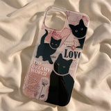 Cifeeo-gifts Vintage Dark Cat Phone Case🐱