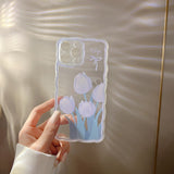 Cifeeo-gifts Purple Tulip Phone Case