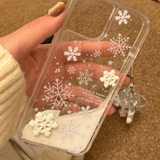 Cifeeo-gifts Winter Romantic Snowflake Phone Case