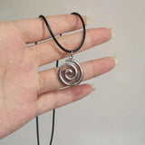 Cifeeo-Vintage Jewelry Y2K Style Punk Charms Jewelry Chains Vortex Swirl Pendant Necklaces Vintage Star Choker Women Fashion Goth Necklace Accessory Grunge
