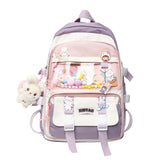 Cifeeo-back to school gifts 2025 New Fashion Waterproof Women Backpack Teenager Girl Kawaii BookBag Laptop Rucksack Cute Student School Bag Mochila Female