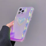 Cifeeo-gifts Laser Three-dimensional Love Phone Case