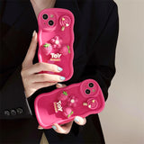 Cifeeo-gifts Cute 3D Strawberry Lollipop Phone Case