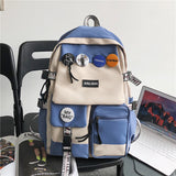 Cifeeo-back to school gifts Tooling Men Women Backpack 2025 Female Large Capacity School Backpacks for Teens Harajuku Student School Bags Fashion Korean New