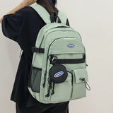 Cifeeo-back to school gifts Backpack male trend simple travel bag computer backpack female leisure high school students junior high school schoolbag male