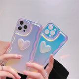 Cifeeo-gifts Laser Three-dimensional Love Phone Case